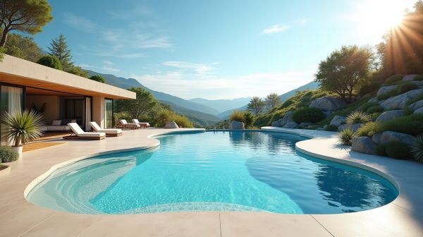 Choisissez une piscine adaptée à votre terrain atypique