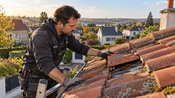 Combattez rapidement une fuite de toiture à Houilles : agissez !