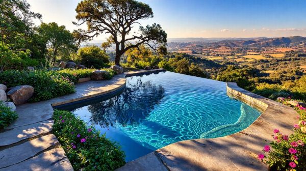 Top options de piscines pour terrains uniques et particuliers