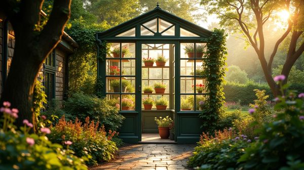Une serre de jardin adaptée pour prolonger vos cultures