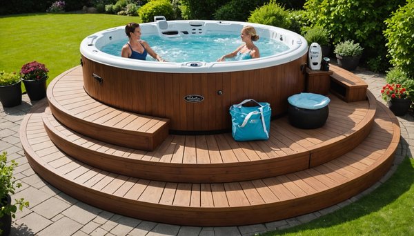 Top 5 des accessoires indispensables pour votre jacuzzi de jardin